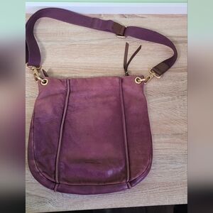 Christopher Kon distressed leather crossbody bag